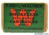 Excellent Full Box Winchester 7.63mm 30 Mauser Staynless Ammo - 2 of 6