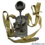 WWII US T-26 Vintage Chest Microphone for Military Radio - 1 of 5