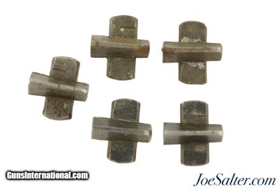 WWII German 98k Front Sight Blades 5pc.