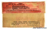 Scarce 30 U.S. Army Short Range Ammo 30-40 Krag Full Box Winchester - 1 of 7