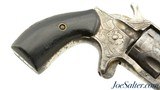 Antique Hood Firearms Company Engraved 22RF Spur Trigger Revolver - 2 of 12