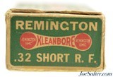 Full Box Remington UMC
"Dogbone" Kleanbore 32 Short Rim Fire Ammo 32 RF - 3 of 5