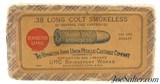 Full & Sealed! WWI Era 38 Long Colt Smokeless Ammo Remington UMC