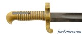 Very Rare Civil War-Dated Saber Bayonet for the Merrill Military Rifle