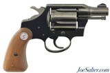 Excellent Colt Detective Special 2nd Issue Revolver Built in 1956