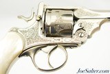 Engraved
Webley Mk. III .38 Revolver by Watson Bros w/ Pearl Grips - 3 of 15