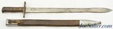 Swiss Schmidt-Rubin Saw Back Mod. 1906 Bayonet and Scabbard - 2 of 11