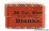 Excellent Sealed! U.M.C. 38 Short Rim Fire Blank Black Powder Ammo Fabric Box - 5 of 6