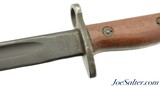 Excellent WW2 Australian M9 Owens SMG Bayonet - 7 of 11