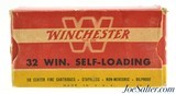 Winchester 32 WSL Win. Self Loading Ammunition 50rnds - 1 of 5