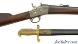 Excellent Springfield US Model 1870 Rolling Block Navy Rifle with Bayonet - 1 of 15