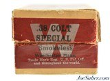 Winchester 38 Colt Special Ammo 12-9 Date Code Full Box - 6 of 8