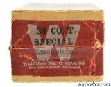 Winchester 38 Colt Special Ammo 12-9 Date Code Full Box - 3 of 8