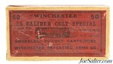Winchester 38 Colt Special Ammo 12-9 Date Code Full Box - 1 of 8