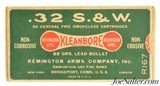 Excellent Brick Fresh 1930's "Dog Bone" Kleanbore Logo 32 S&W Smokeless Ammo - 1 of 7