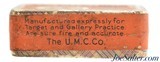 Sealed! UMC 22 Short Rim Fire Smokeless Ammunition Fabric Box Brass Ball Logo - 4 of 6