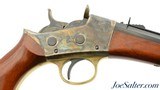 Excellent Taylors & Co. Uberti Model 1871 Rolling Block Pistol 22 LR - 3 of 13