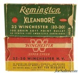 Vintage 32-20 Win. Remington and Winchester 92rnds - 1 of 4