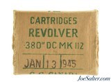 Sealed!
WWII Canadian 380 Revolver Ammo Packet MK IIZ 12 Rounds