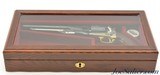 Deluxe Engraved 1860 Colt Army 44 Cal. Percussion Pietta Glass Display Case - 11 of 13