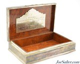 Silver Box Presented to Lt. Gen. William Yarborough (Father of the Green Berets) - 4 of 8