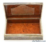 Silver Box Presented to Lt. Gen. William Yarborough (Father of the Green Berets) - 6 of 8