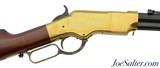 Excellent Taylor’s & Co. Model 1860 Brass Frame Henry Rifle by Uberti