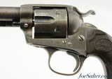 Pre-WW1 Colt Single Action Army Bisley Model Revolver in .32 WCF - 6 of 15