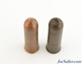 Round & Flat 32 Caliber National Teat Fire Cartridges Lot of Two - 3 of 3