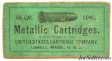 Sealed!
Early 1880's US Cartridge Co. 38 Long Rim Fire Black Powder Ammo - 1 of 6