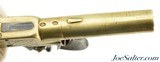 All-Brass British Flintlock Turn-Off Pistol by Simmons - 12 of 13