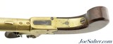 All-Brass British Flintlock Turn-Off Pistol by Simmons - 11 of 13