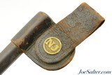 Original NJ Marked US M1873 Trapdoor Socket Bayonet - 7 of 8