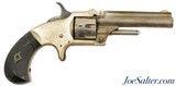 Very Fine Antique J.M. Marlin XX Standard 1873 Pocket Revolver 22 RF