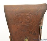 Original Sears 1942 USGI WWII M1912 Holster For 1911 Pistol - 2 of 7