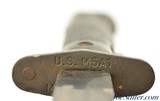 U.S. M5A1 MILPAR COL Bayonet & USM8A1 Scabbard V.P.CO. - 6 of 9