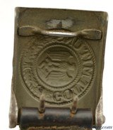 WWII German Heer Leather Belt/Buckle "Gott Mit Uns" 1941 - 6 of 6