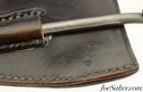 British Webley Holster Black Leather Broad Arrow for 6" barrel 455 Service Revolvers - 3 of 5