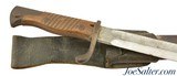 German M1898/05 rifle Bayonet & scabbard WWI