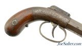 Fine Allen & Thurber Bar Hammer No. 9 Self Cocking Percussion Pistol - 2 of 12