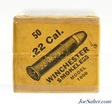 Sealed! Western 22 WRF 1912 2nd Diamond Logo Smokeless Ammo WT-20 Code - 5 of 6