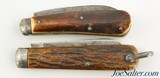 Two Antique Sheffield Pocket Knives Carver/Geo. Butler Tackler's - 2 of 9