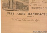 Rare 1880's Forehand & Wadsworth Ledger Sheet Letter Head Receipt - 3 of 4