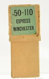 Outstanding Winchester Box 50-110 Express Black Powder Ammo Full Box - 3 of 8