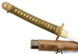 Japanese Army Shin-Gunto with Smith-Made Blade WW2 Era Imperial Army issue