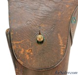 WWI M1916 Holster Unit Marked Coastal Artillery USGI 45 - 2 of 6