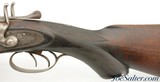 Antique W. Parkhurst English 10 Ga Hammer Double Shotgun - 11 of 15