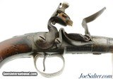 Scarce Short Barreled Queen Anne Pistol By Michael Strutt of London - 3 of 12