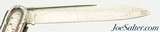 Sterling Silver Folding Fruit Knife w/Nut Pick Birmingham England - 5 of 6