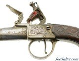 Lovely Pair of 18th Century British Flintlock Turn-Off Pistols - 6 of 15